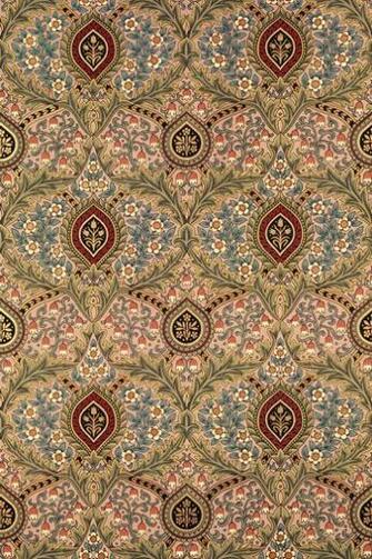 Victorian Home Wallpaper Morris Specialty Line Bradbury