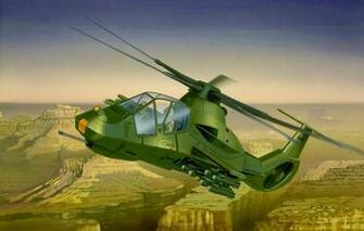 Wallpaper War Art Airplane Helicopter Rah Comanche Image