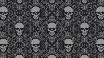 Black Skull Wallpaper