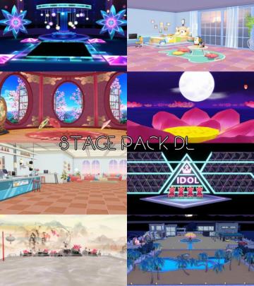 Mmd Dl Stage Pack By Unluckycandyfox