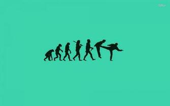 Human Evolution Wallpaper Vector