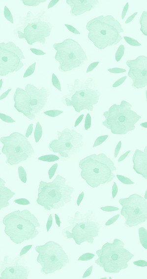 Mint Green iPhone Wallpaper