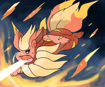 Mega Flareon Wallpaper By Phatmon66