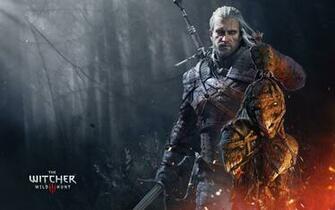 The Witcher Wild Hunt Geralt Trophies Wallpaper HD