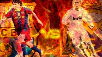 Wallpaper Cristiano Ronaldo Vs Lionel Messi HD