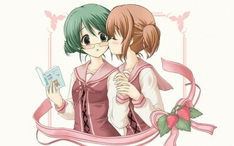 Strawberry Panic Meganekko HD Wallpaper Anime Manga