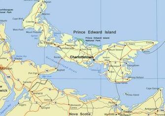 Pei History Pictures Canada Map