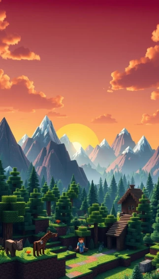 Minecraft Ps3 Wallpaper