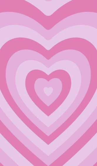 Aesthetic Pink iPhone Powerpuff Girls Hearts Wallpaper