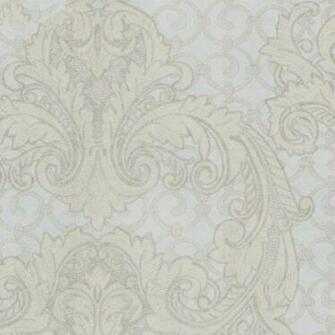 Embossed Damask Pearl