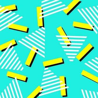 80s Neon Wallpaper Patterns