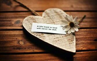 Real Love Quote HD Wallpaper