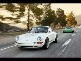 Singer Porsche Duo Woods Wallpaper