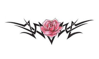 Tribal And Rose Tattoo Wallpaper Mode