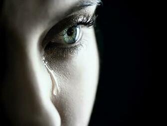 Crying Girl Image Wallpaper Adorable