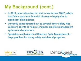 Developing Billing Excellence Presenter Andrea Dickhaut Rdh