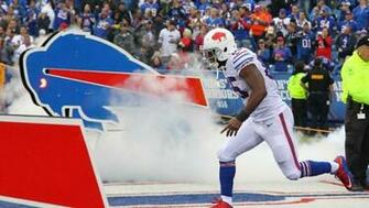 Buffalo Bills Running Back Lesean Mccoy Is Introduced Before An