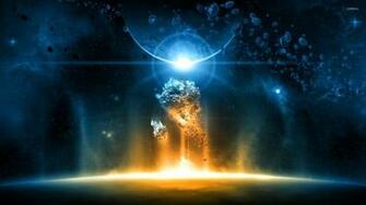 Planets Amp Asteroids Wallpaper Fantasy