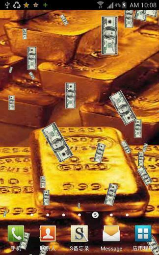Description Money Live Wallpaper Novelty Pounds