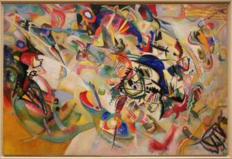 Wassily Kandinsky Painting Classic Art Abstract