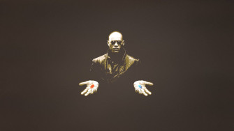 The Matrix Morpheus Red And Blue Pills Gkam1qq60z5v3a7k Wallpaper
