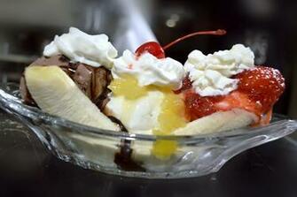 Banana Split Computer Wallpaper Desktop Background Id