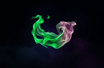 Green Flame Wallpaper