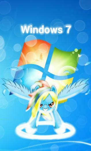 Mlp Windows Pony Phone Wallpaper By Damagek
