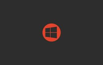 Wallpaper Windows Microsoft Orange Logo Hi Tech