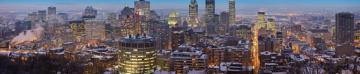 Rooftops City Skyline Night HD Wallpaper Town