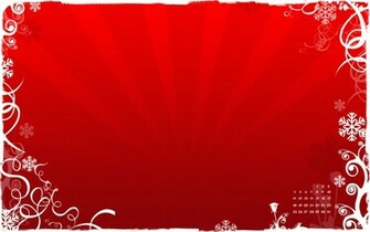 Red Christmas Background Black And Some Ppt Template