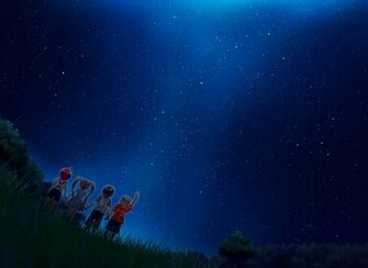 Starry Sky Computer Wallpaper Desktop Background Id