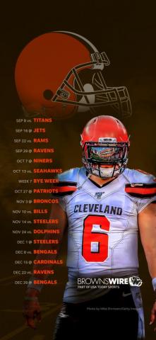 Cleveland Browns Schedule Able Wallpaper