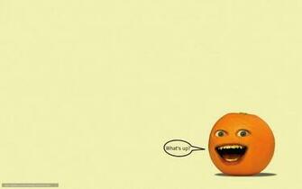 Wallpaper The Annoying Orange Inscription