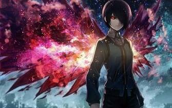 Ken Kaneki With Wings Tokyo Ghoul Wallpaper