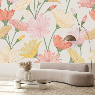 Summer Flowers Wallpaper Buy At The Best Price With Delivery
