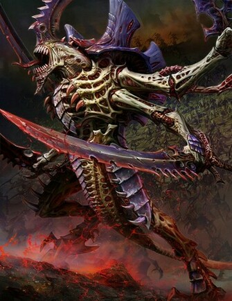 Hive Tyrant Image Warhammer 40k Tyranids Group Mod Db