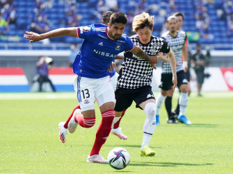 Brazilian Footballer Thiago Martins Against Kyogo