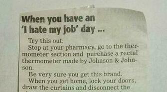 When You Have An I Hate My Job