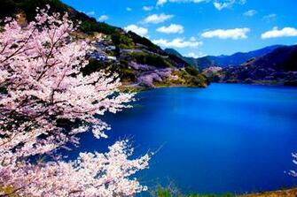 Spring Lake Desktop Background HD Wallpaper