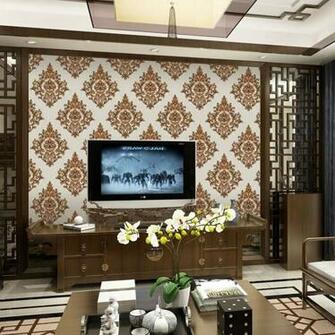 Washable Vinyl Coated Wallpaper Wall Paper For Home