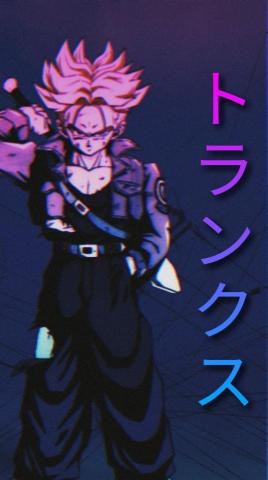 Anime Aesthethic Edits Wallpaper Dbz Trunks Aesthetic