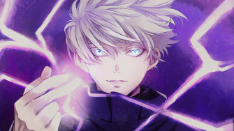 Mystical Gaze Gojo Satoru In Hollow Purple Mode