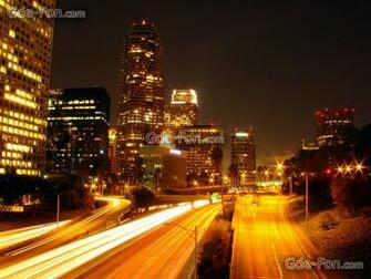 Wallpaper Night City Lights Action Desktop