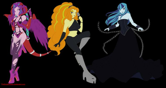 Commission Dazzling Trio By Theecchiqueen