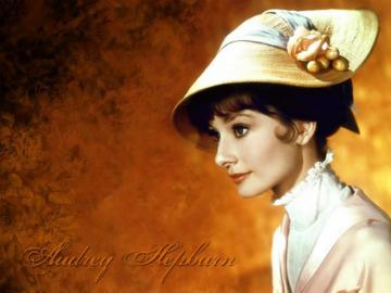 Audrey Hepburn My Fair Lady Hats Wallpaper