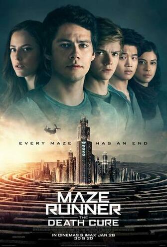 Posters Released For Final Maze Runner Film The Death