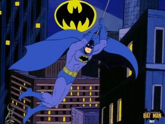 Batman Cartoon Background Wallpaper