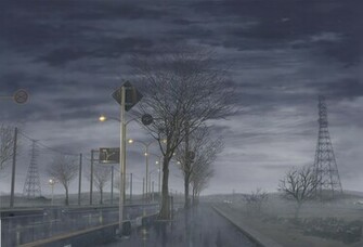 Dark Rainy Day Wallpaper