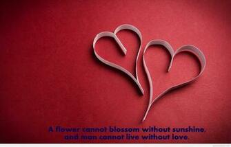 Love Quotes With Background Image